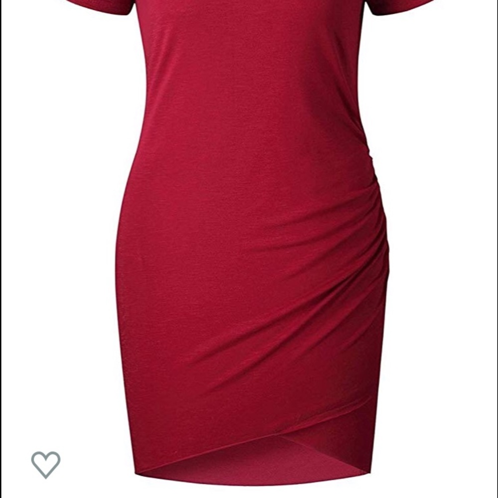 Burgundy Dress - Picture 4 of 7